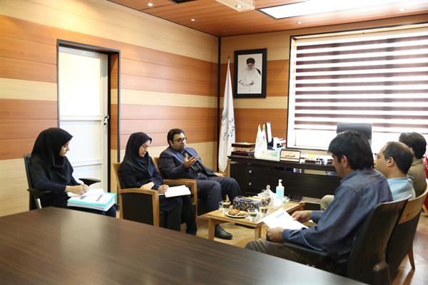 جلسه مشترک مدیریت ارشد وزارت ارتباطات و فناوری اطلاعات در استان و رییس پارک علم و فناوری استان