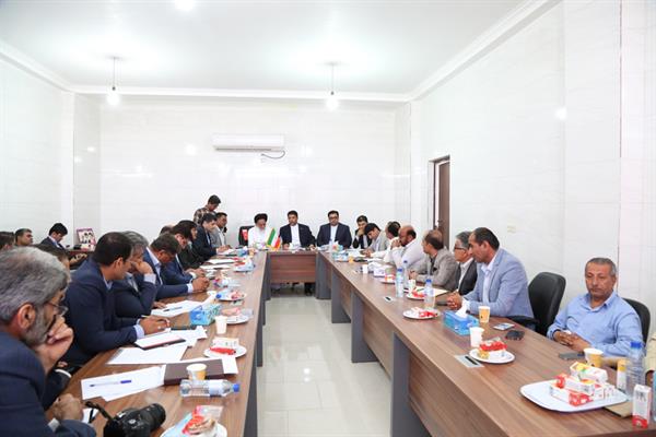 برگزاری هفتمین جلسه شورای هماهنگی دستگاههای تابعه وزارت ارتباطات به میزبانی فرمانداری جاسک و با حضور نماینده محترم مردم شریف شرق استان