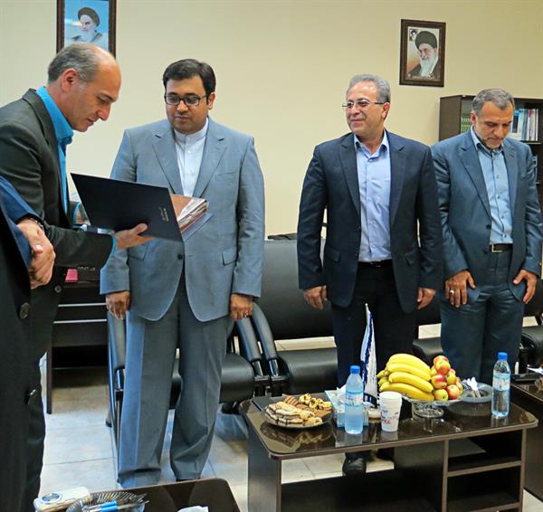 مراسم معارفه مدیر کل جدید ارتباطات زیرساخت استان هرمزگان برگزار شد​