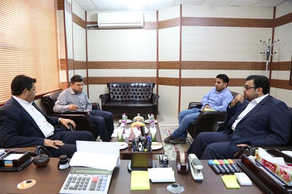 دیدار فرماندار شهرستان جاسک با مدیریت ارشد وزارت ارتباطات و فناوری اطلاعات استان در استان