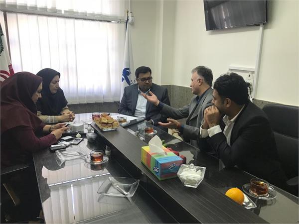 دیدار معاون پژوهش و فناوری دانشگاه فنی و حرفه ای کشور با نماینده وزیر ارتباطات در استان