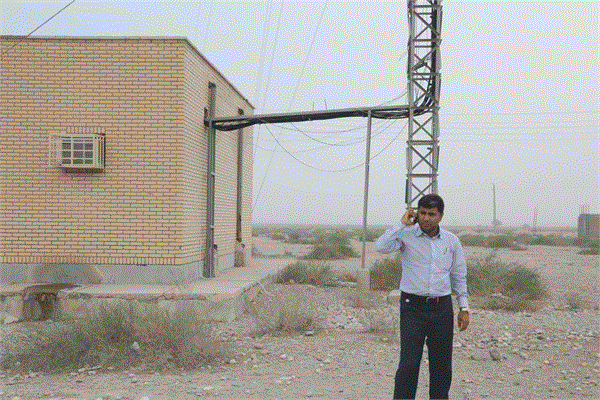 بازدید میدانی مدیر کل از وضعیت شبکه تلفن همراه روستایی