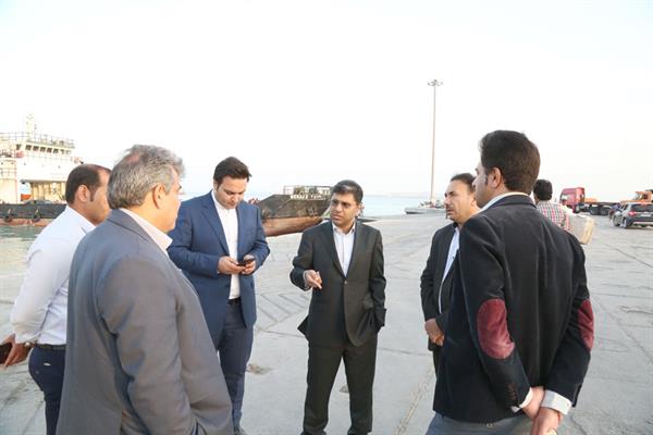 بازدید سرپرست کل ارتباطات و فناوری اطلاعات استان هرمزگان از آخرین وضعیت ارتباطی بندر پل